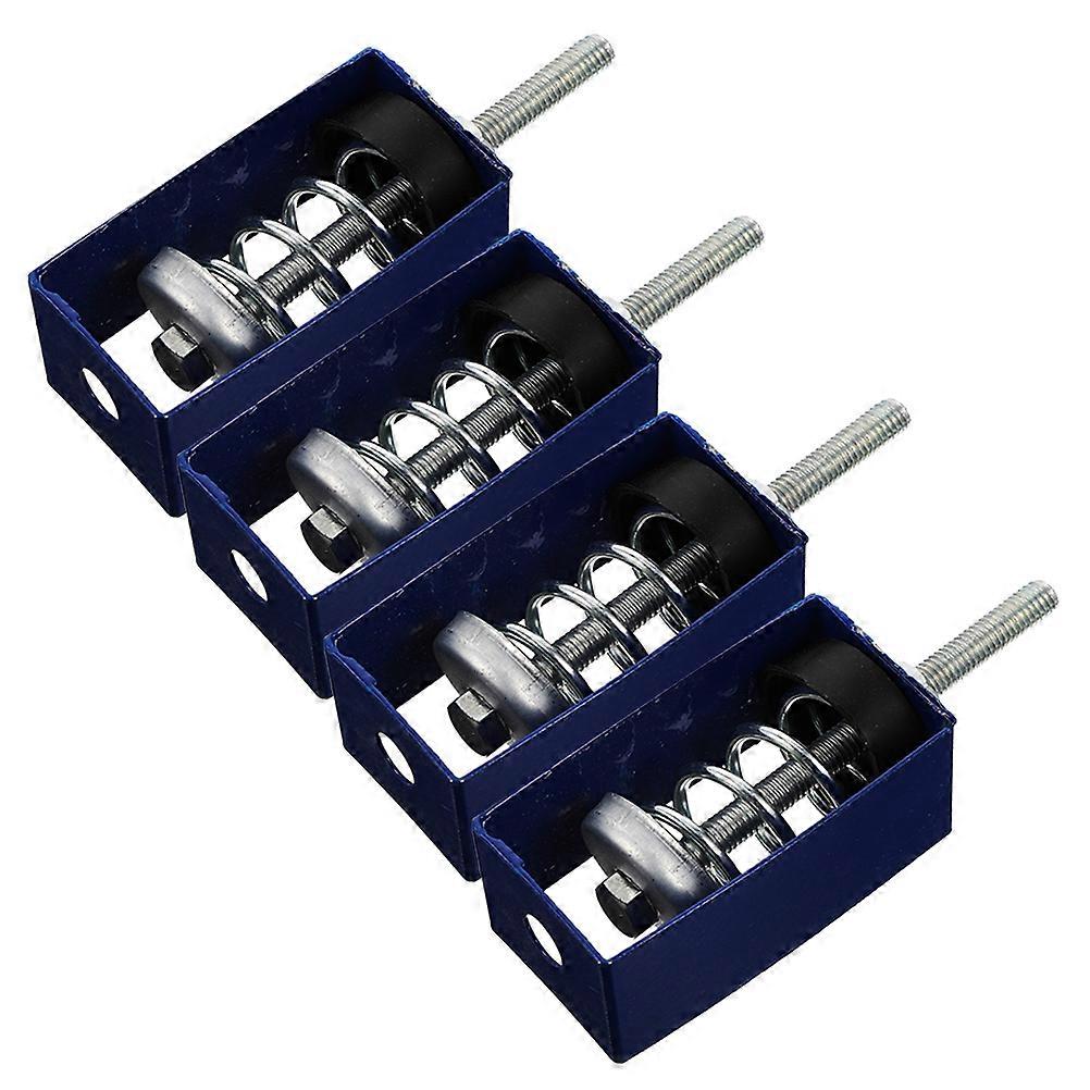 4pcs Vibration Isolators Ceiling Mounted Damping Hangers for Blower Systems Noise Reduction Spring Hangers for Home & Commercial Use