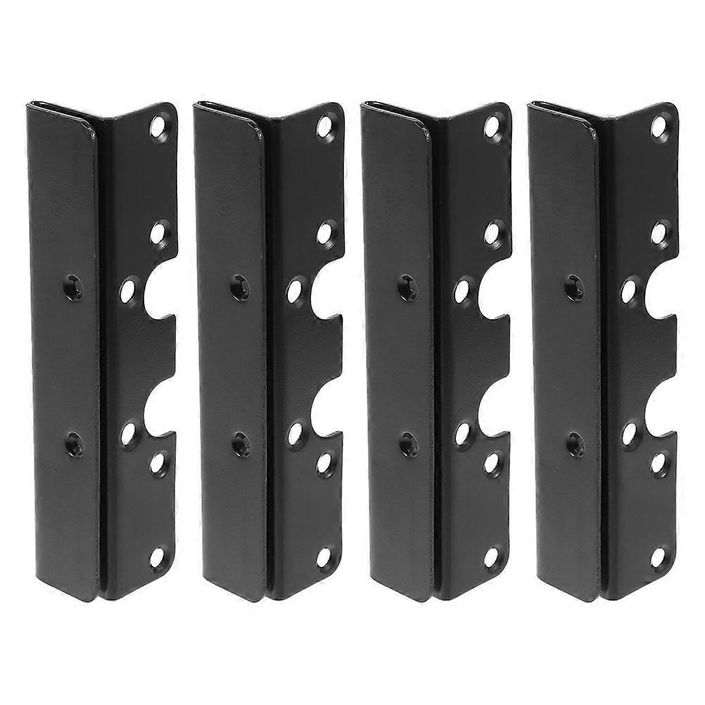 Bed Rail Hardware Bed Hooks Reinforced Construction Prevent Noise Matte Finish