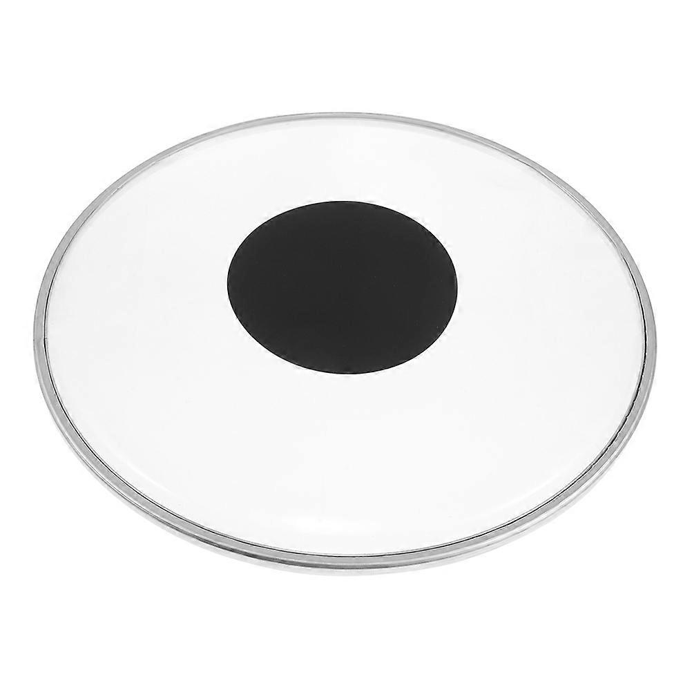 Drum Surface Fitting 12 Inch Transparent Skin Drum Heads Reinforcement Dot Design For Enhanced Sound Quality Drummers 1Pack