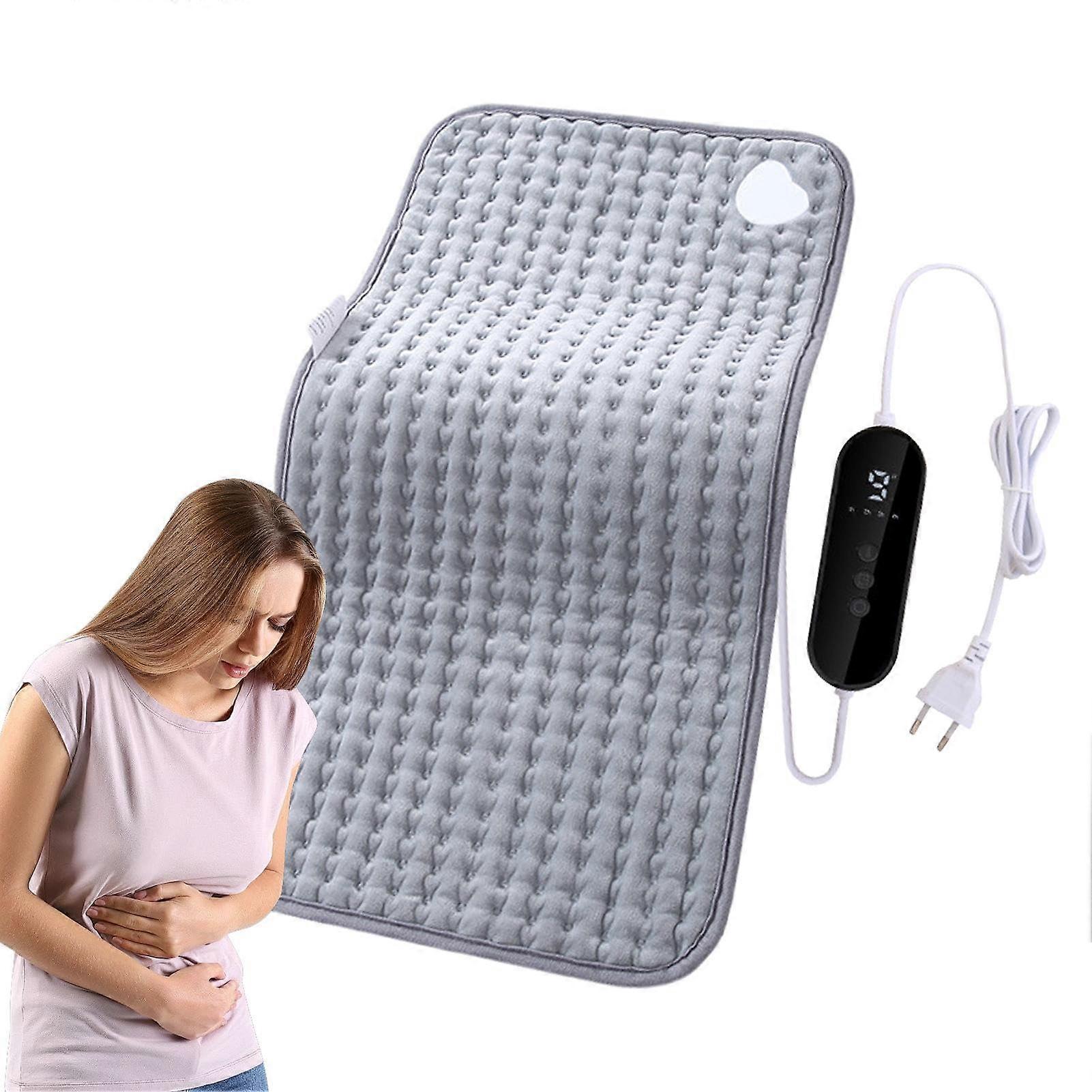 Electric Heating Pad – Large with Multiple Heat Levels for Pain Relief  Soft, Fast Heating, Automatic