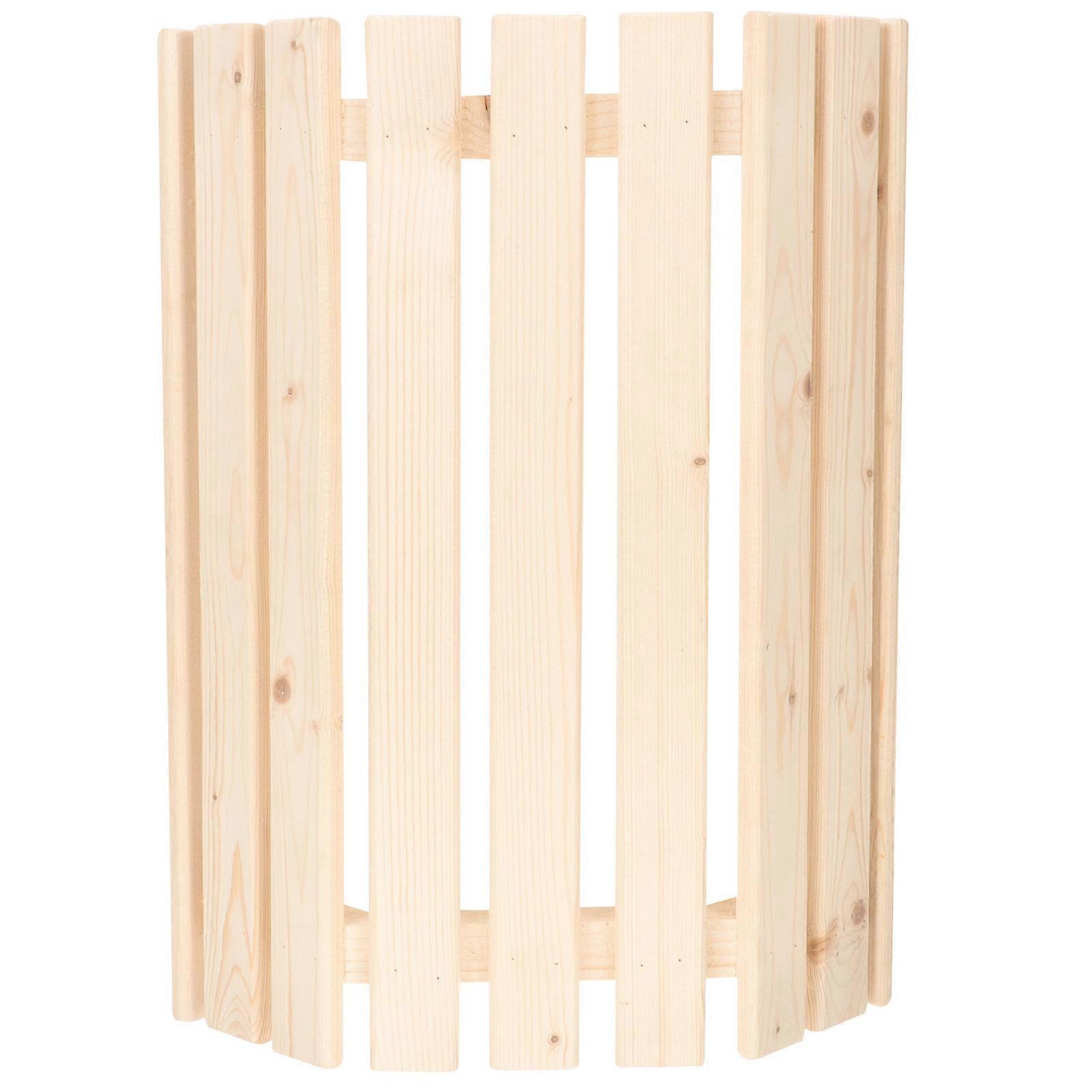Explosion Proof Lamp Cover Sauna Accessories Plastic And Wood Sauna Room Style 13.6×10.2×3.1in