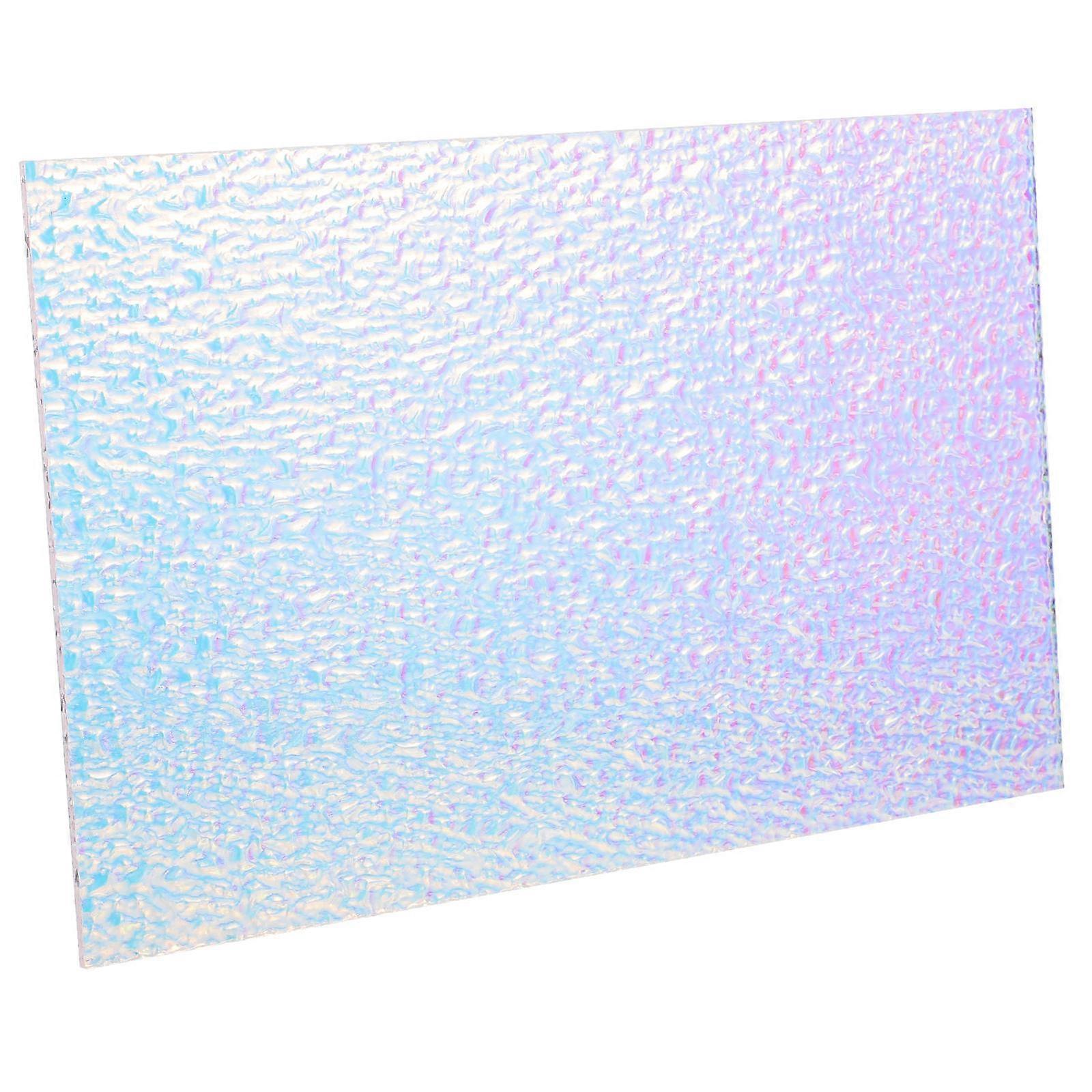 Nail Art Display Background Panel Acrylic Sheet Rectangle Shape Diy Enthusiasts Multi Color 20.80X14.90X0.30CM Photography Prop 1Set