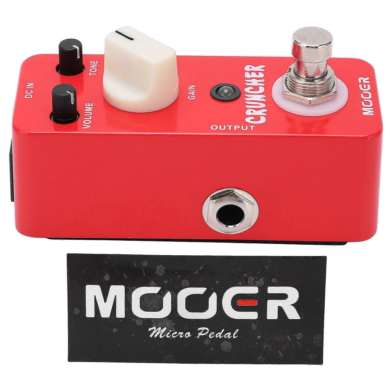 High Gain Distortion Micro Pedal Metall Mini Effekte 3 Modi E-Gitarre Effektor MDS3