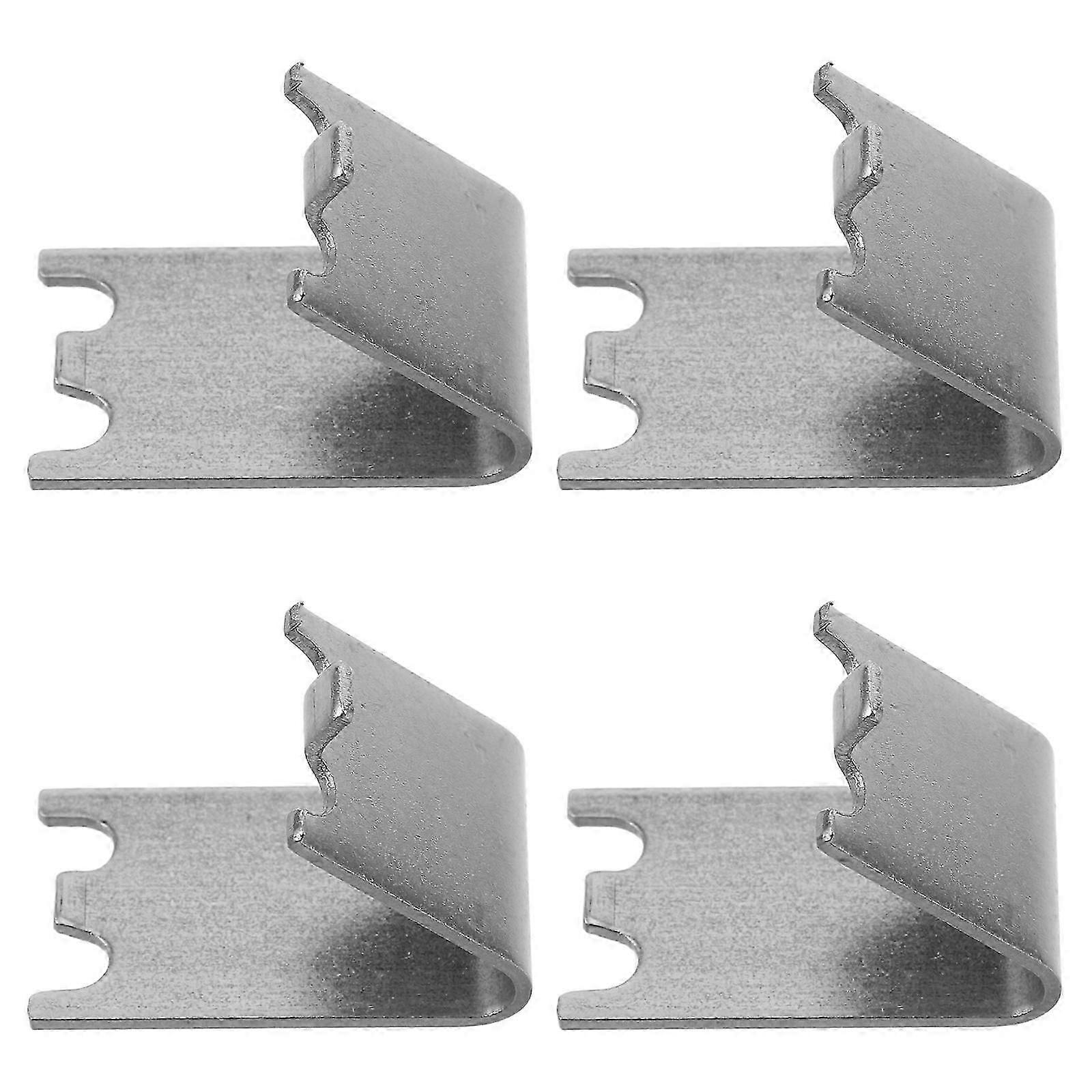 4pcs Universal Fridge Shelf Clip Freezer Shelf Support Replacement Shelf Buckle Clip Shelf Clip For Refrigerator Cooler Shelf Support Hook Clip-Good
