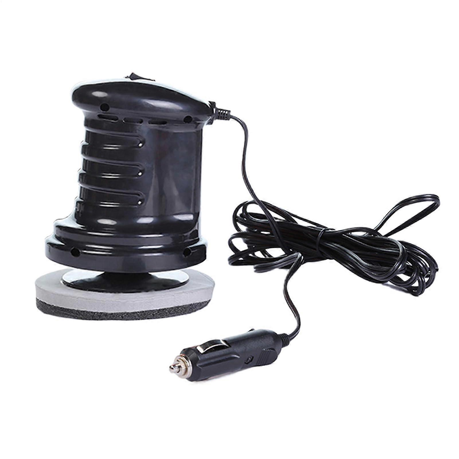 12V سيارة الشمع عازلة آلة العناية بالسيارات ملمع للمعادن والخشب والأرضيات والأثاث والقارب والأسود