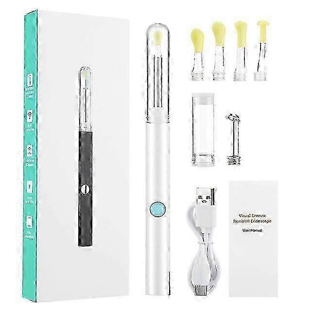 Smart Visual Ear Stick with 300W Camera for Precision Ear Cleaning