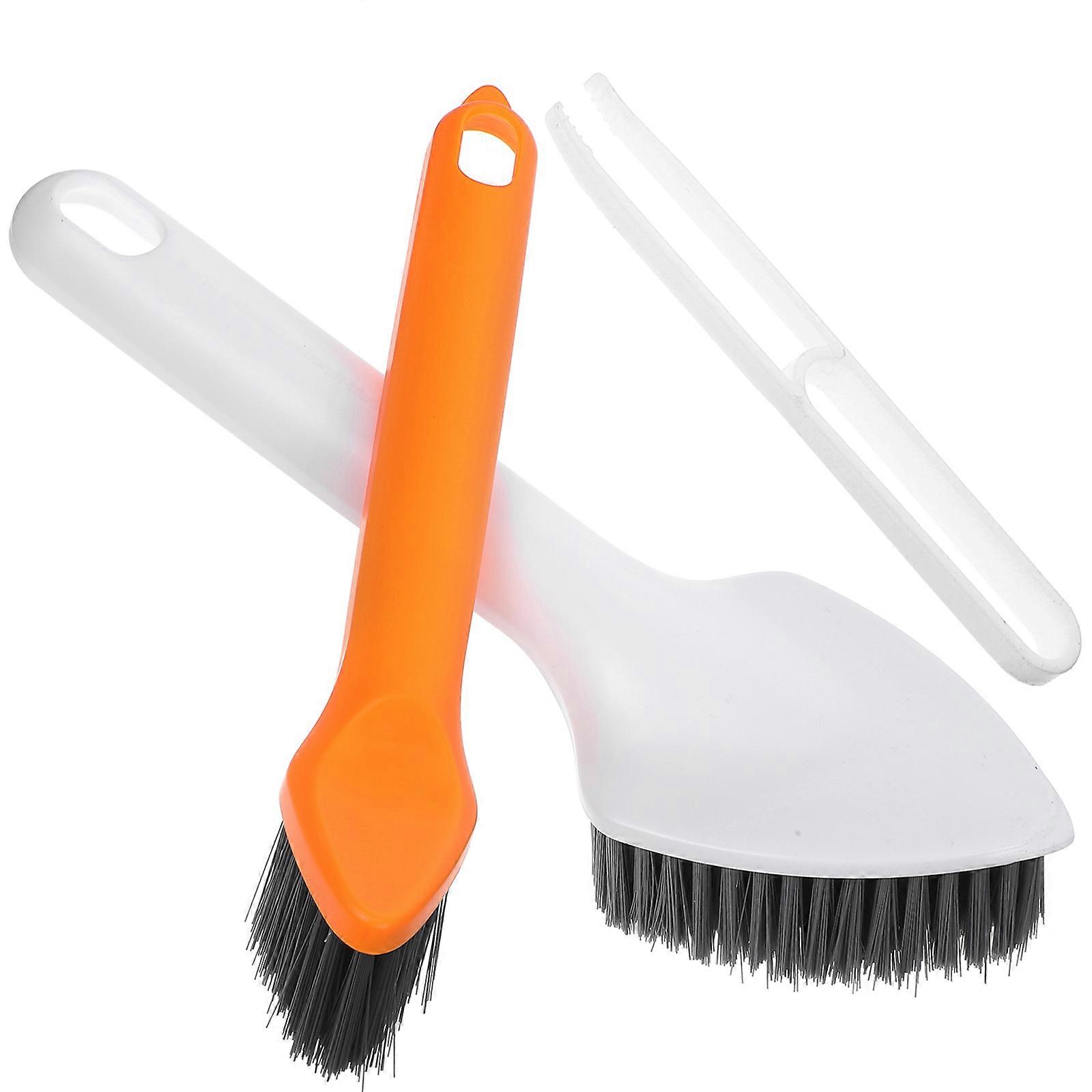 Tile Brush For Homeowners Assorted Color Stubborn Stain Removal 1 Set