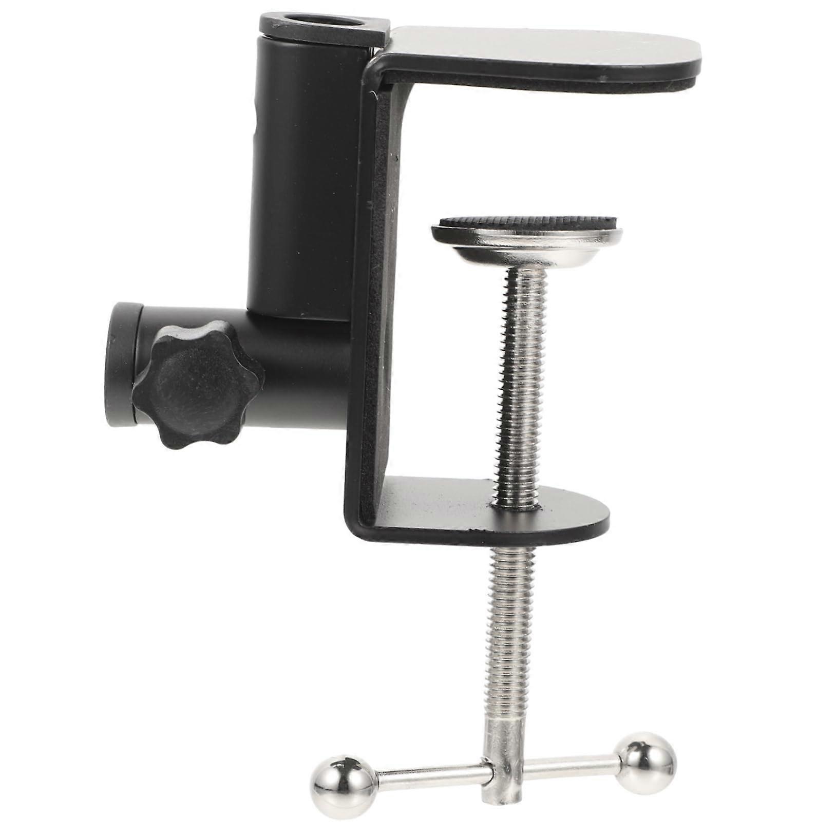 Multifunctional Desk Clamp Adjustable Table Mount for Microphone and Lamp Robust Holder for School and Events CostEffective and Simple