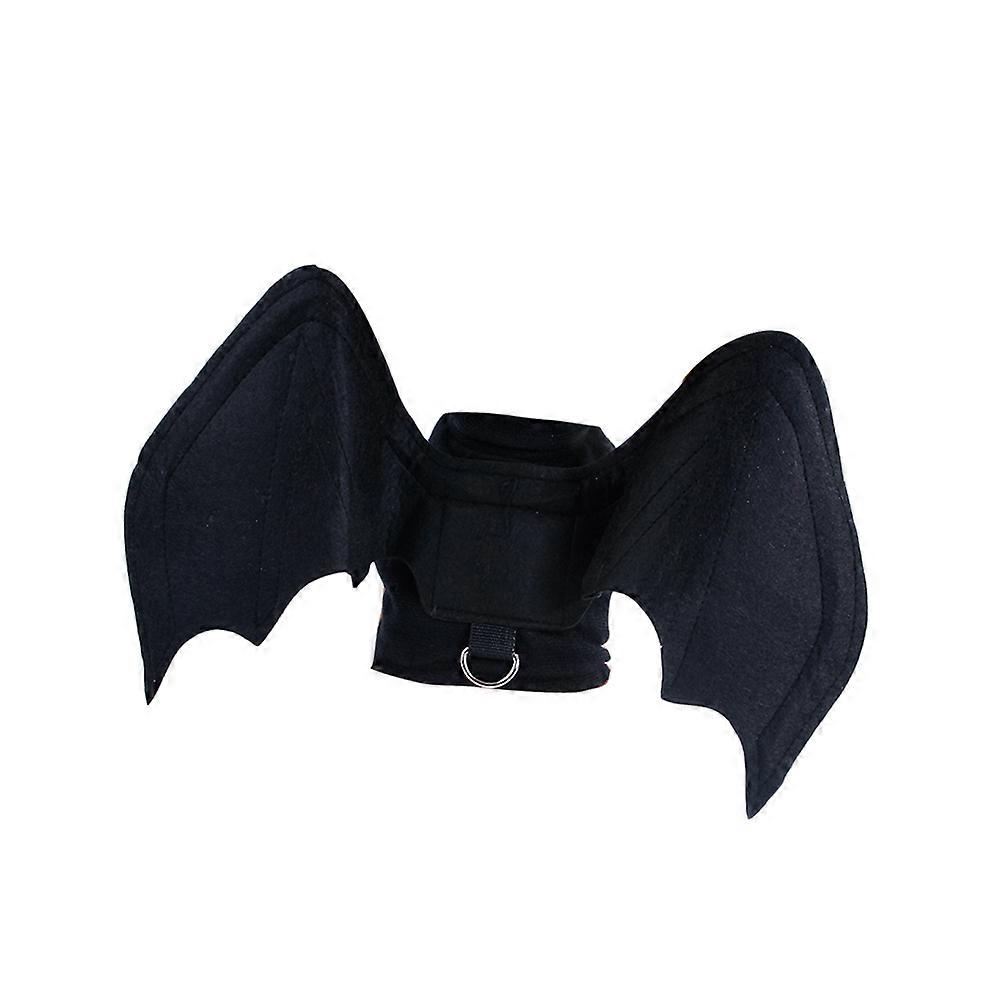 Assorted Color Pet Halloween Clothes Made of Durable Felt with Bat Wings for Party and