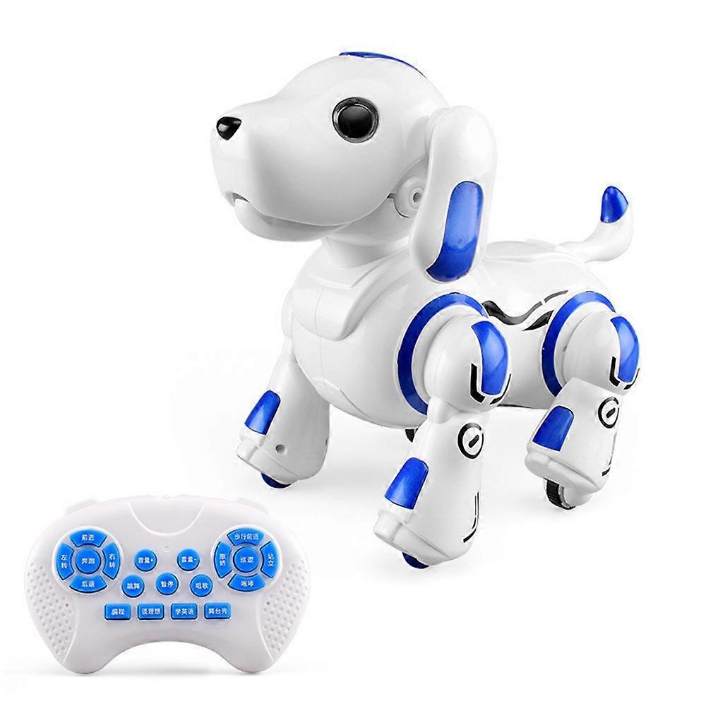 Intelligent Remote Control Robot Dog Rechargeable Interactive Pet Toy Programmable Walking Dancing Dog
