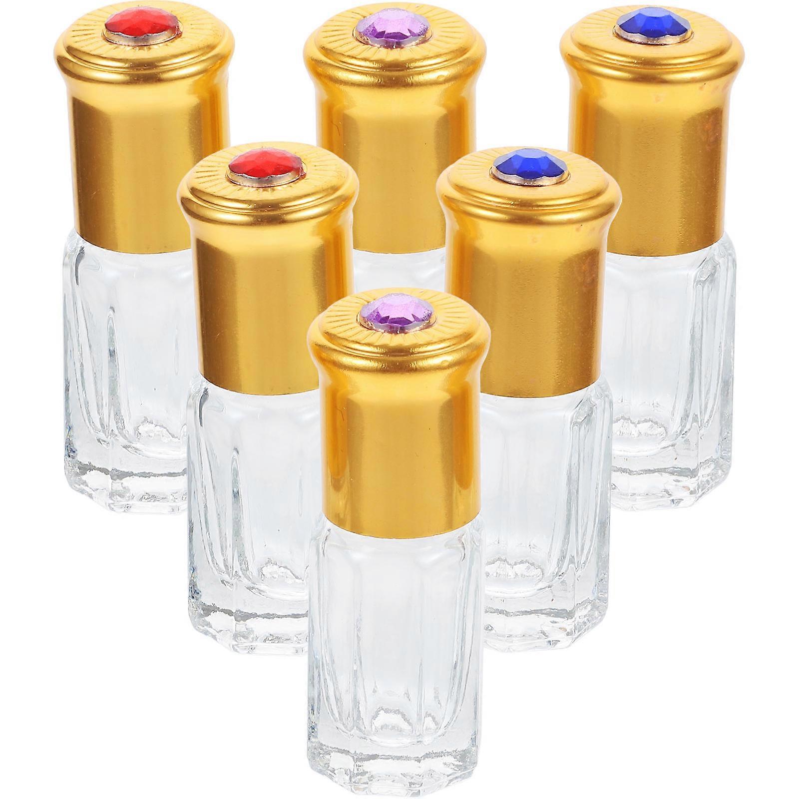 10 Pcs Roll on Bottles Perfume Travel Size for Women Random Color