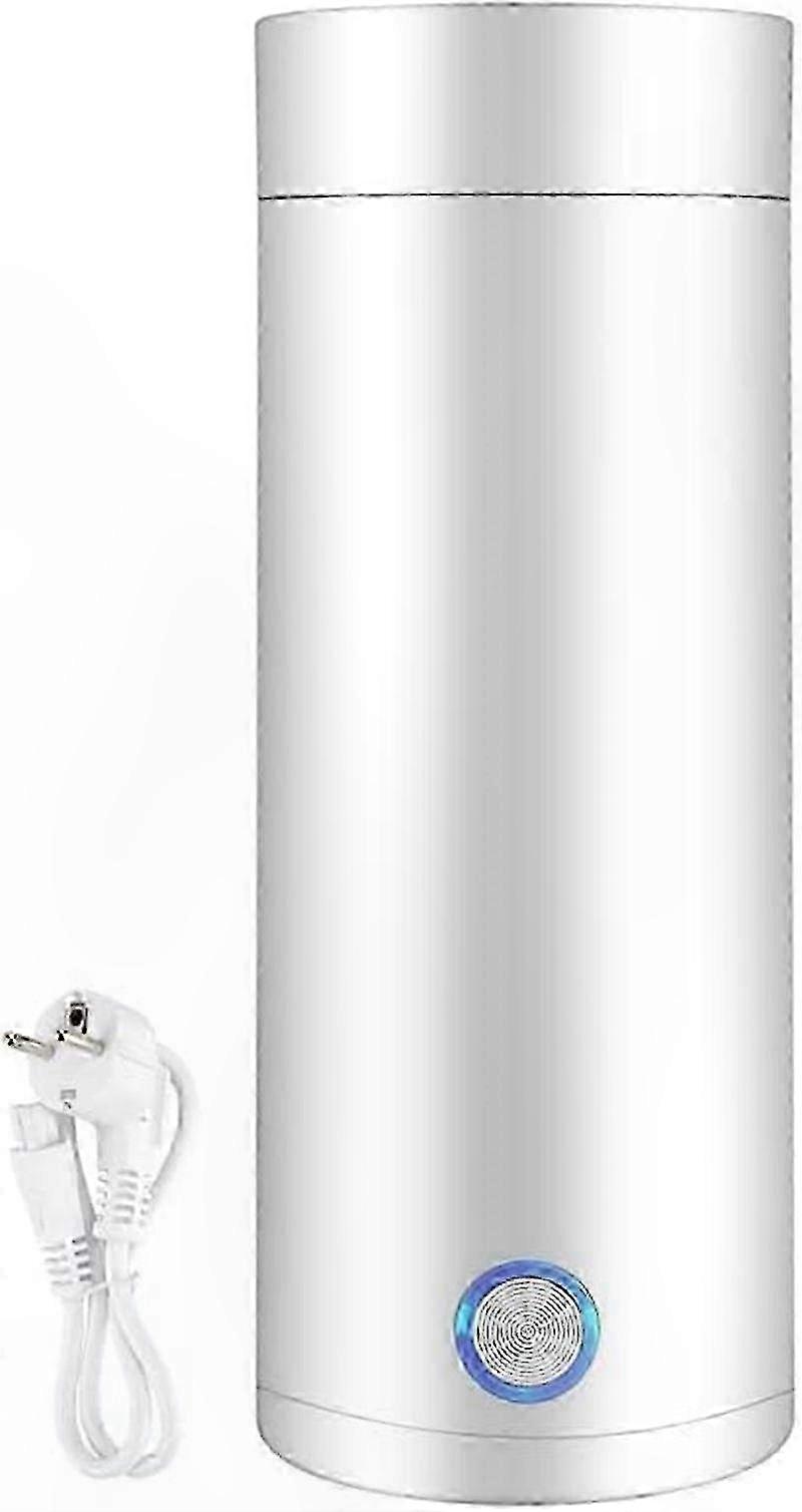 Mini Portable Automatic Heated Mug with Insulation (White)