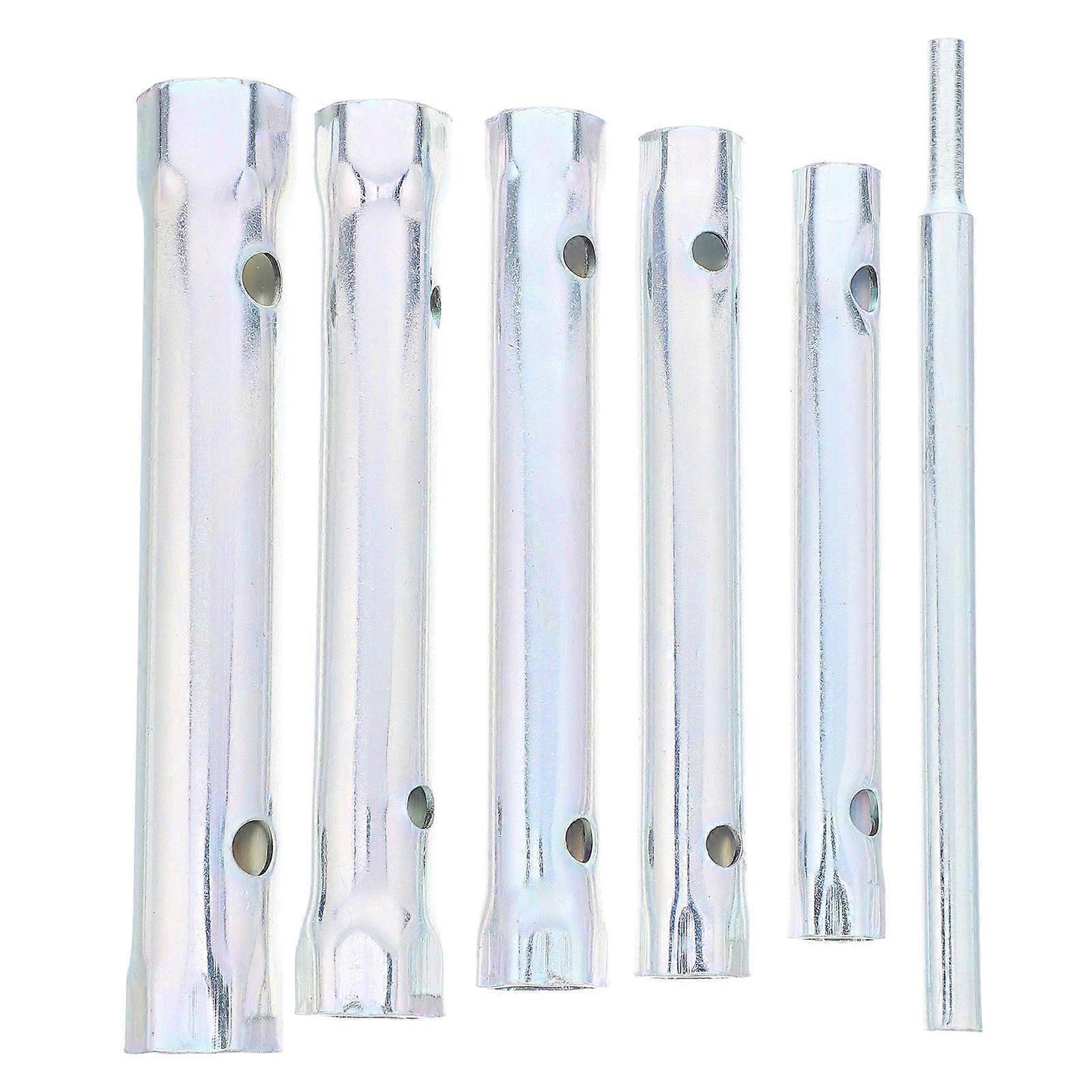 Hexagon Wrench Socket Tool for Repairing with Steel Material and Multiple Sizes 817mm Silver Color