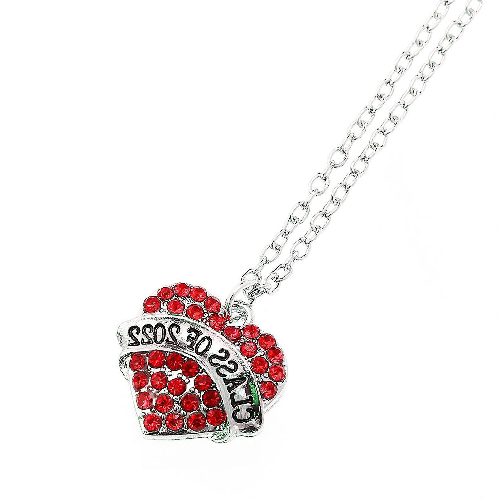 Unisex afstuderen ketting, speciale College aandenken met creatieve elementen