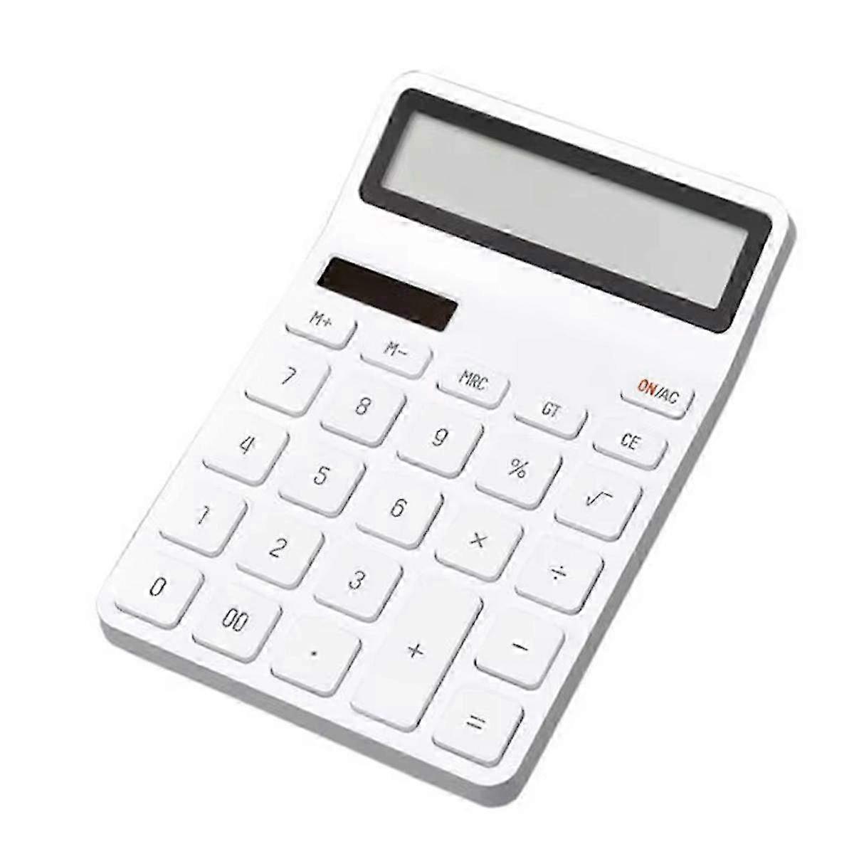 Energy-Saving Business Calculator with Battery & Light - Professional Power Calculator for Office and Financial Use