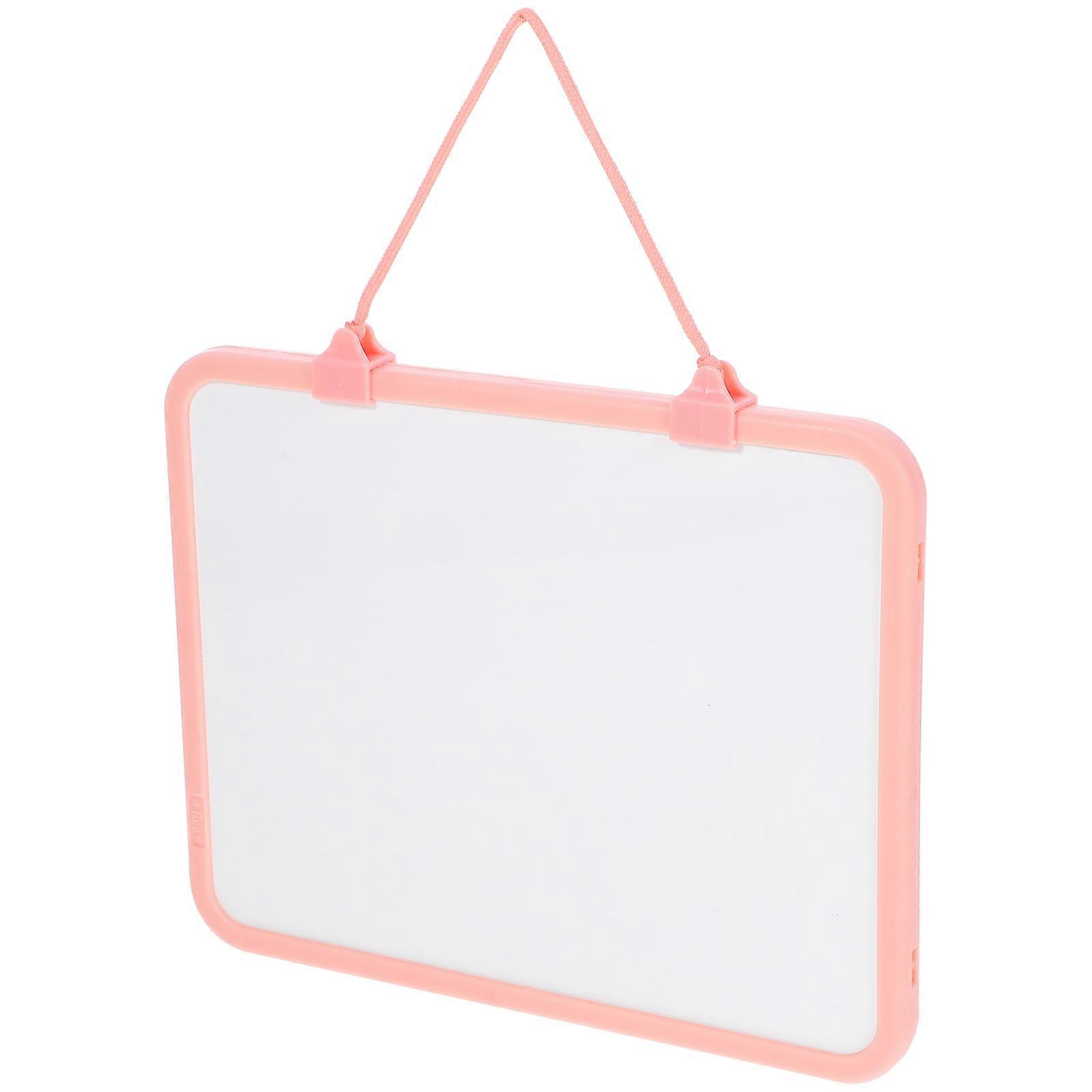 Versatile Whiteboard Hanging Message Board In Pink For Home And Office With Erasable Surface 1Pack
