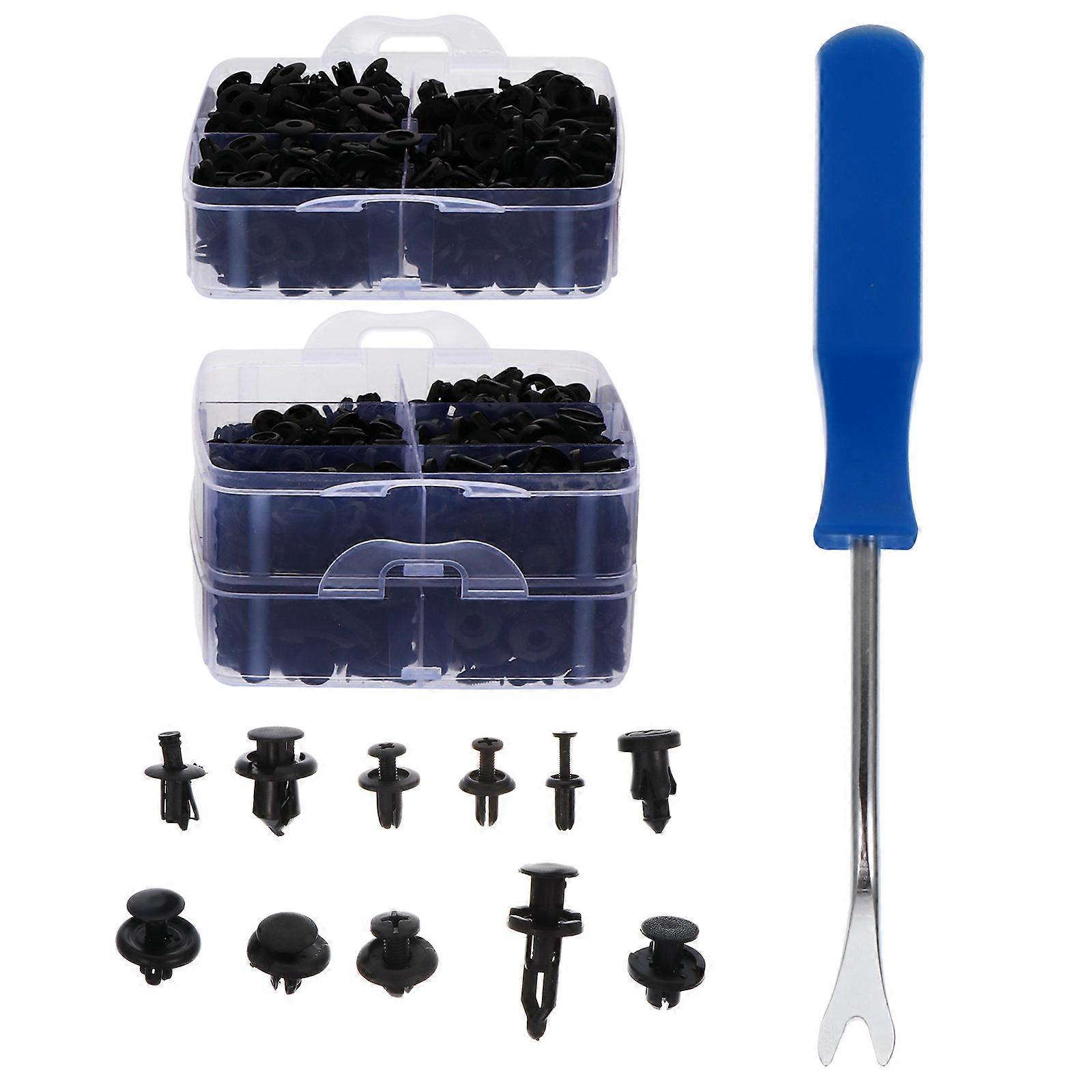 Durable Car Fasteners Clips Auto Retainer Expansion Clips for Bumper Door Trim Box Storage Easy Access Replacement