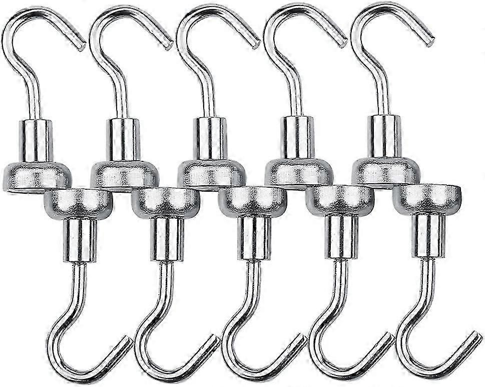 Magnetic Hook, 10Pcs/Set Practical Heavy Duty Hanging Hook Powerful Magnetic Hooks Indoors