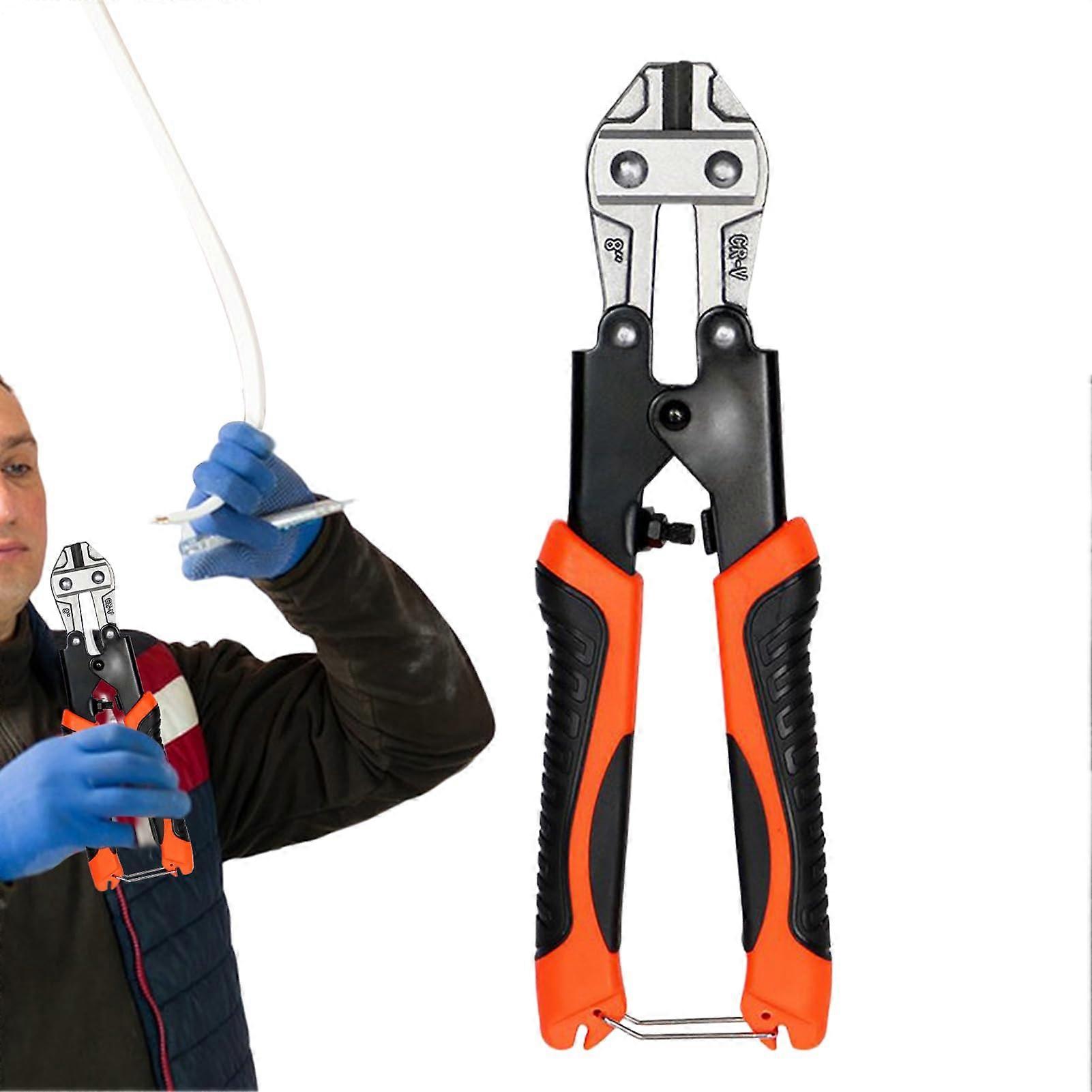 Wire Rope Cutter with Non‑Slip Ergonomic Grip for Cutting Nails, Bolts, Decking, Fencing, Garden Use