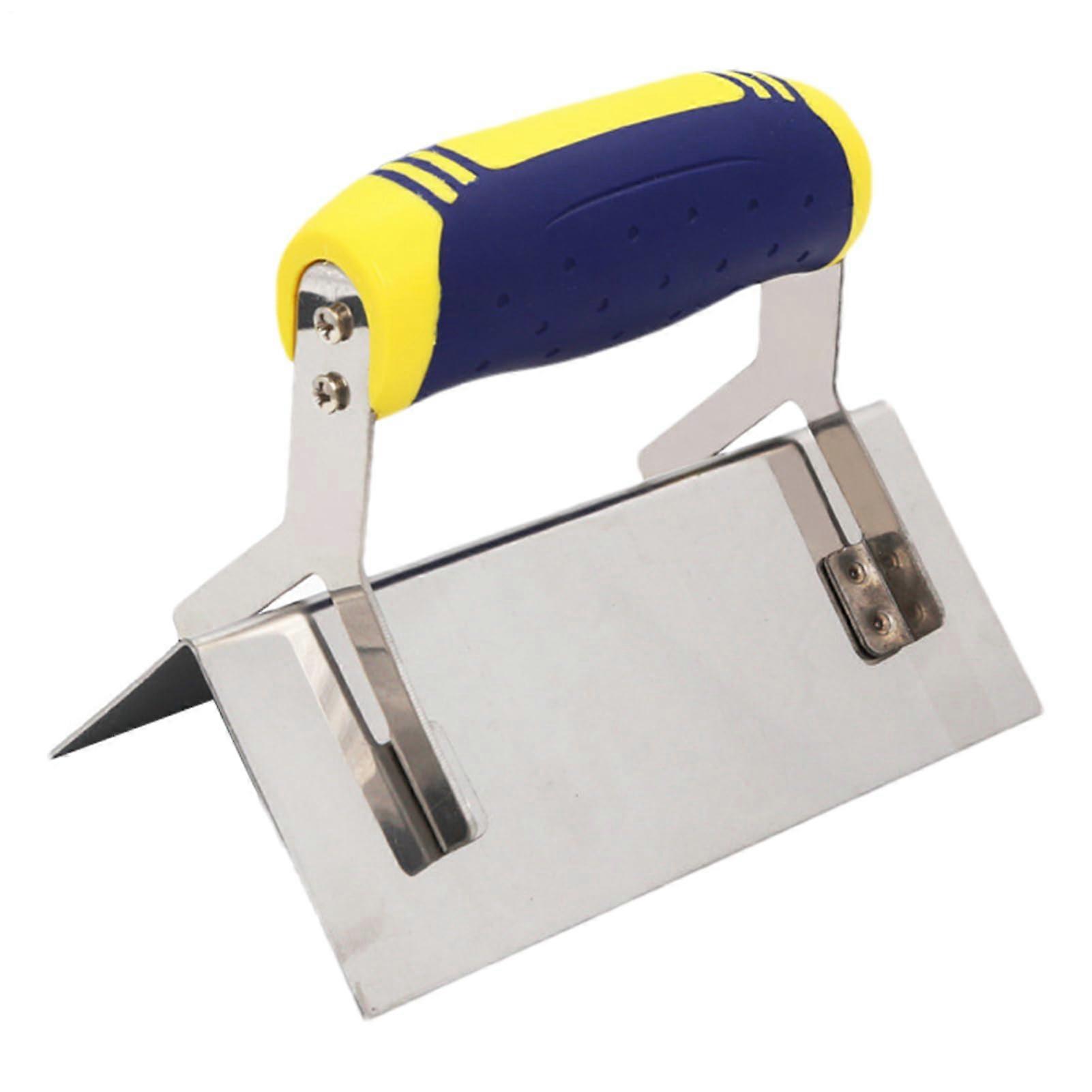 Handfinish Handwerkzeuge Precision Angle Design Set, Dual Stainless Steel Trowel Tool for Smooth Plastering and Finishing