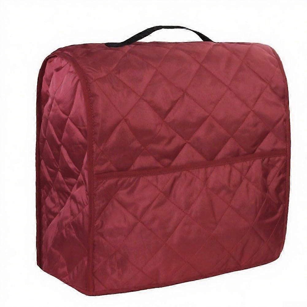 Stand Mixer Dust Cover Quilted Polyester Pongee Kitchen Appliance Protector for 4.5QT Stand Mixer Machine Home Baking Equipment(A)