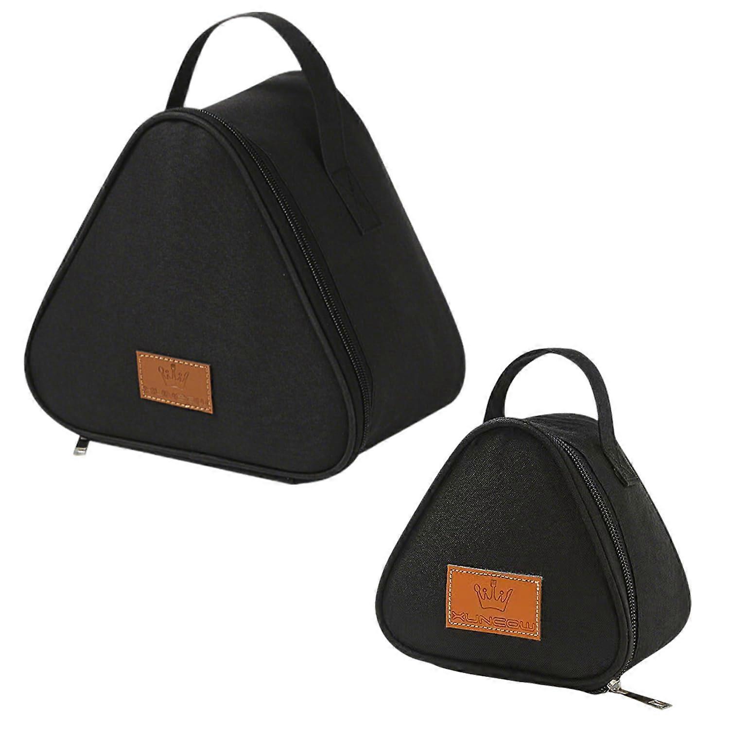 Small Cooler Bag Set of 2, Insulated Thermal Lunch Bags for Travel, Office, Gym, and Picnic Use, Reusable, Compact Size
