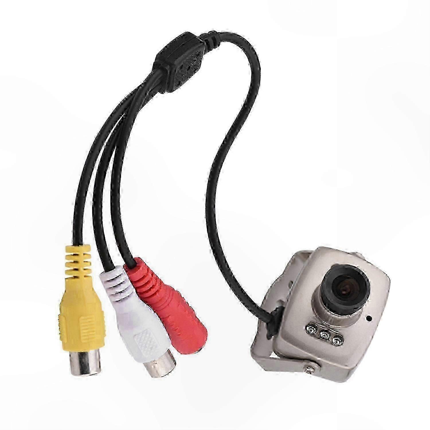 6LED Mini CMOS Wired Security Camera with Night Vision for Digital Video Monitoring PAL System