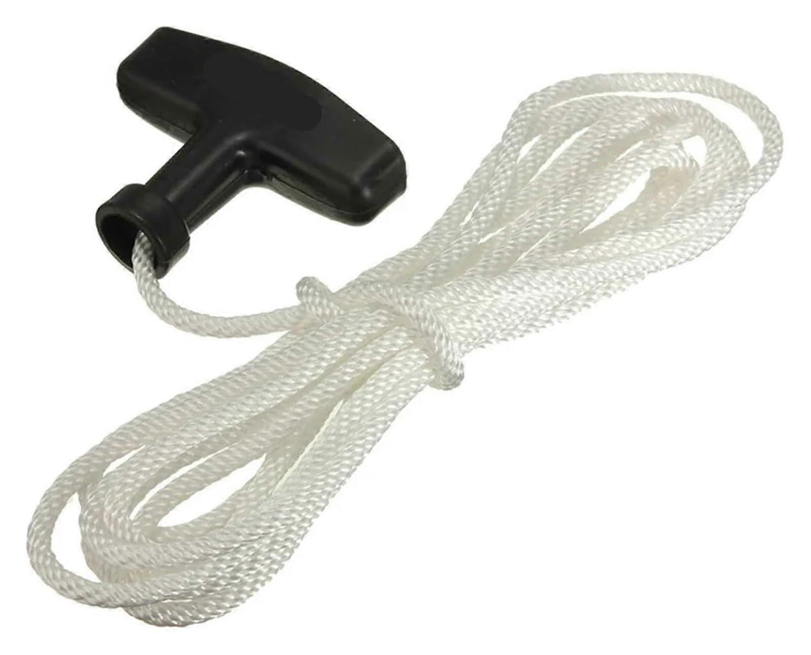 Universal Lawnmowers Pull Handleer Cord Line Rope Engine Petrol Handle Drawstring Suitable for Most Petrol Lawnmower for Lawn, Garden