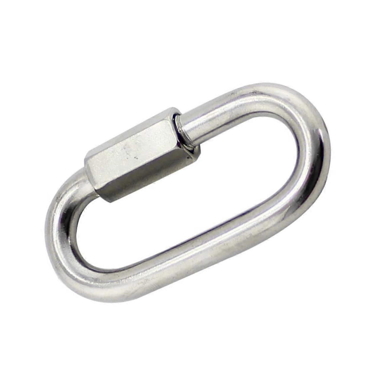 2pcs Stainless Steel Quick Chain Connection Ring Buckle for Attachment for Swings Ropes and More 1 Ref: 1104