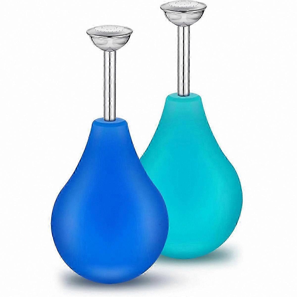 2-Pack Squeeze Ball Sprinkler Nozzle for Watering, Flower Shaped Wet Felting Tools with Spray Functionality