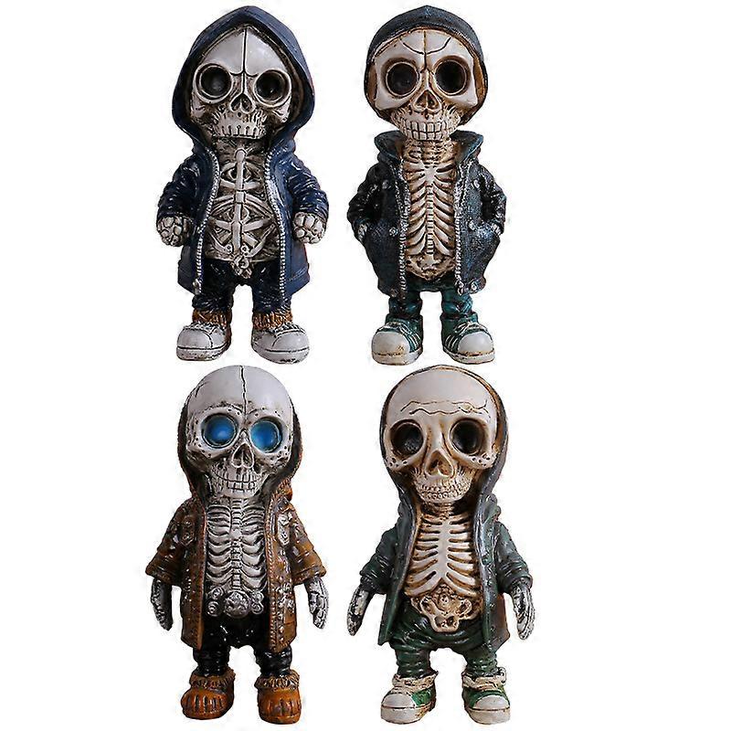 Halloween skull ornaments fashion creative ornaments Christmas atmosphere scene layout props_1