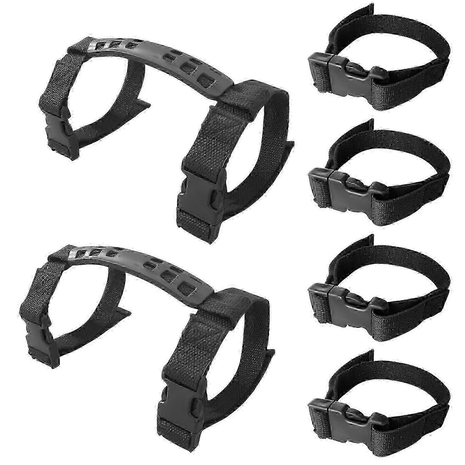 Ρυθμιζόμενοι ιμάντες φράχτη κατοικίδιων ζώων 2 πακέτων για τη στερέωση 6 έως 16 παρκοκρέβατων σκύλων