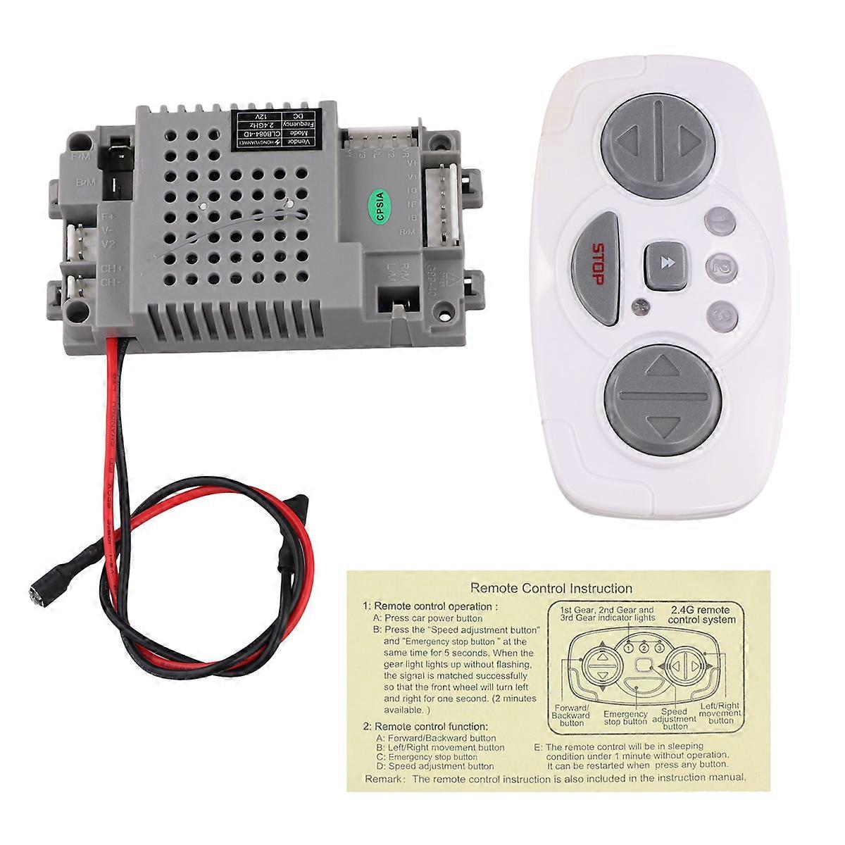 CLB084-4D Children'S Electric Vehicle Remote Controller and Receiver,Children Electric Vehicles Rep