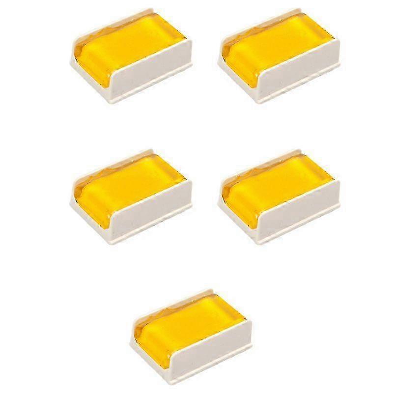 5PCS White Bow Rosin Greek Pitch Friction-Increasing Rosin for Violin Viola Bow String Instrument Durable