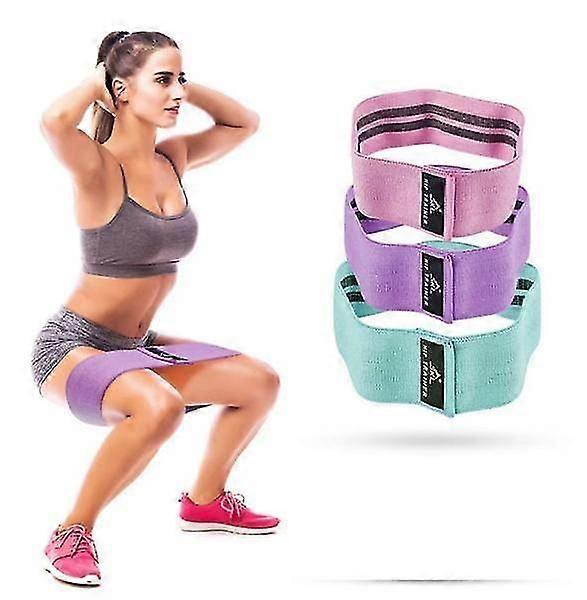 Exercise bands for hip strength 3 pack