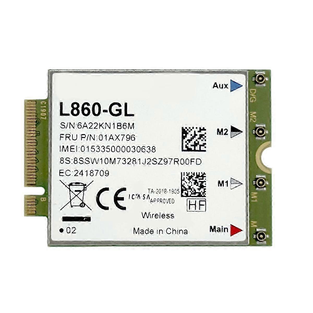 L860- WWAN Card 4G Module for X1 7th 8th X1