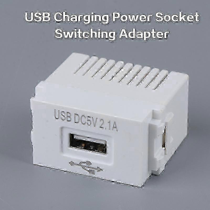 USB Power Module 220V 5V Transformer 2.1A USB Charging Socket Switching Adapter