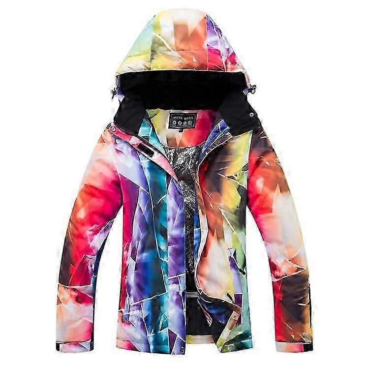 Yeni Kalın Sıcak Snowboard Giyim Kadın Su Geçirmez Rüzgar Geçirmez Kayak ve Kar Ceketi Kadın Kar Kostümleri Açık Giyim