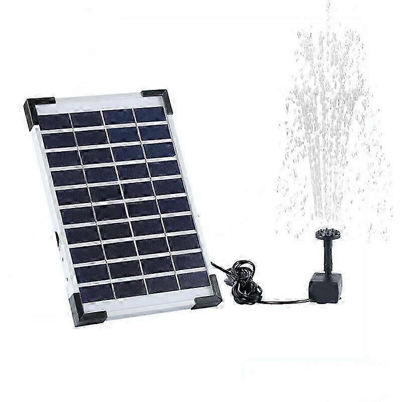 Solar water pump kit for pond with submersible design