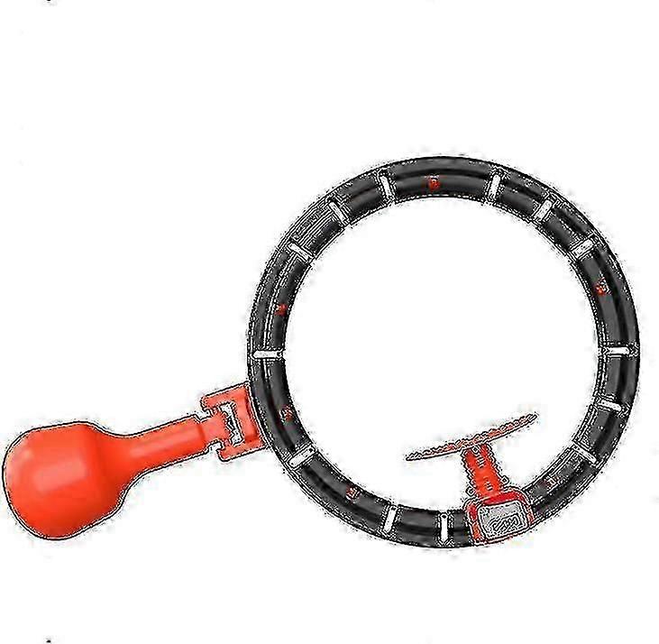 Universal Auto Counting Smart Hula Hoop with Removable ballBlack 2025