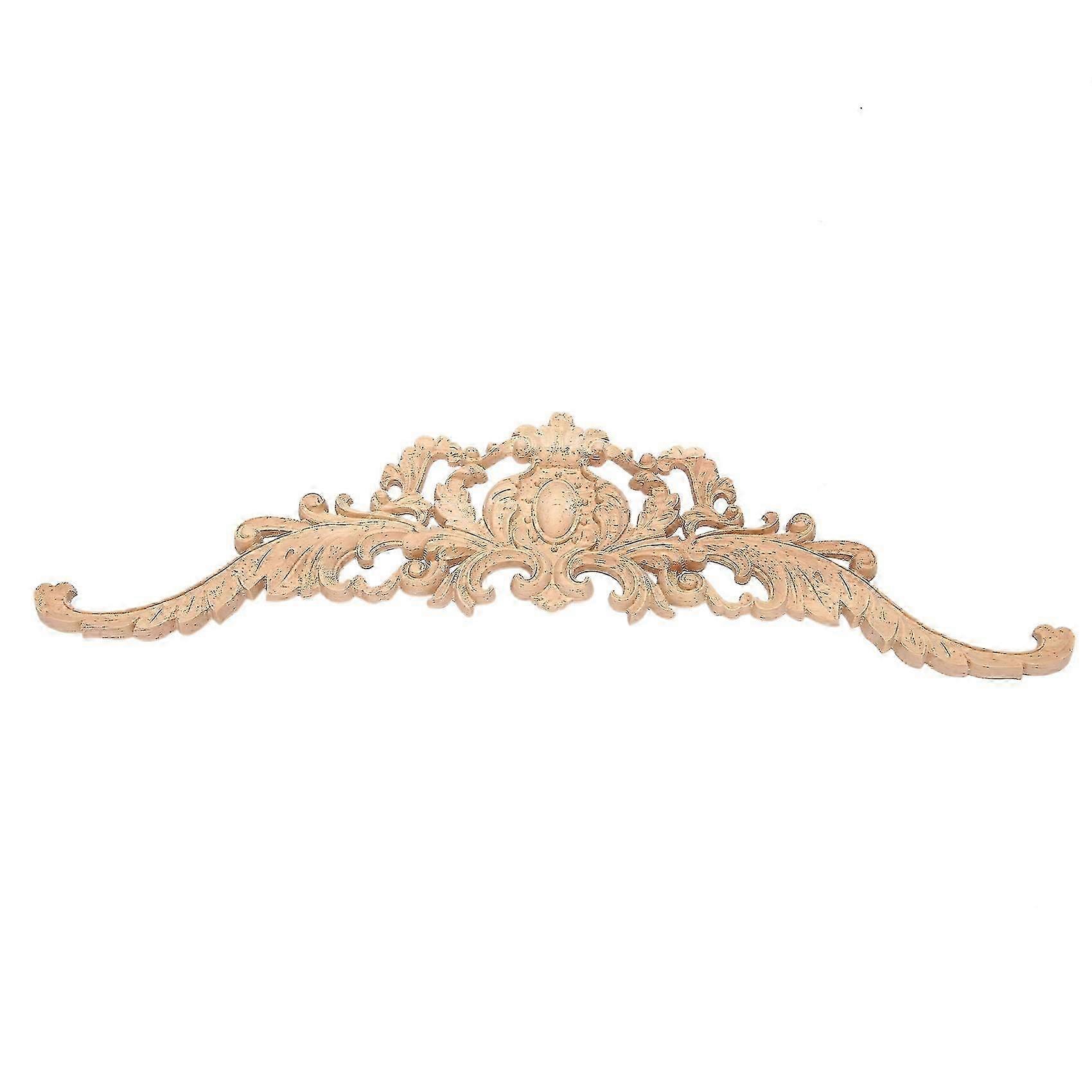 ビンテージ植物木彫コーナーアップリケ飾るフレームキャビネット暖炉ドア家具装飾(haoyi