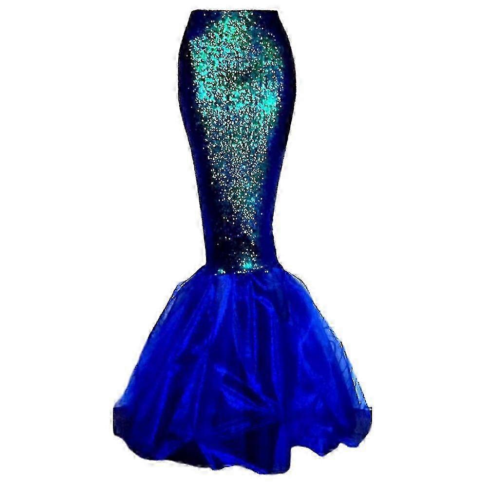 سيدة بنات حورية البحر الذيل تنورة كاملة حزب يتوهم اللباس تأثيري الجودة Costume_Good