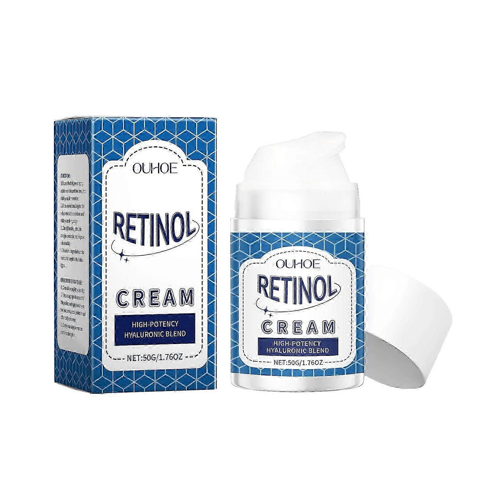 Naturals Retinol Cream - Anti-Aging Moisturizer for Face & Neck, Wrinkle Reduction - Retinol Cream for Wrinkles - Tightening Skin Day and Night Moistu