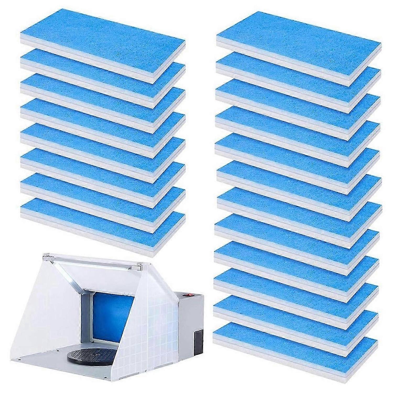 20Pc Filter Paint Booth Filters Spray Booth Replace Filter for Airbrushing Compatible With Master/Paasche/ Enterprise
