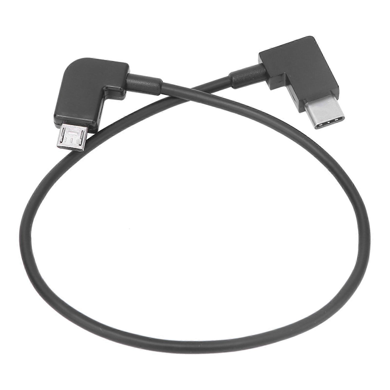 Micro USB Cable RC Spare Parts Replacement Accessory Fit for MAVIC MINI Drone(MicroUSB to TypeC Interfaces )