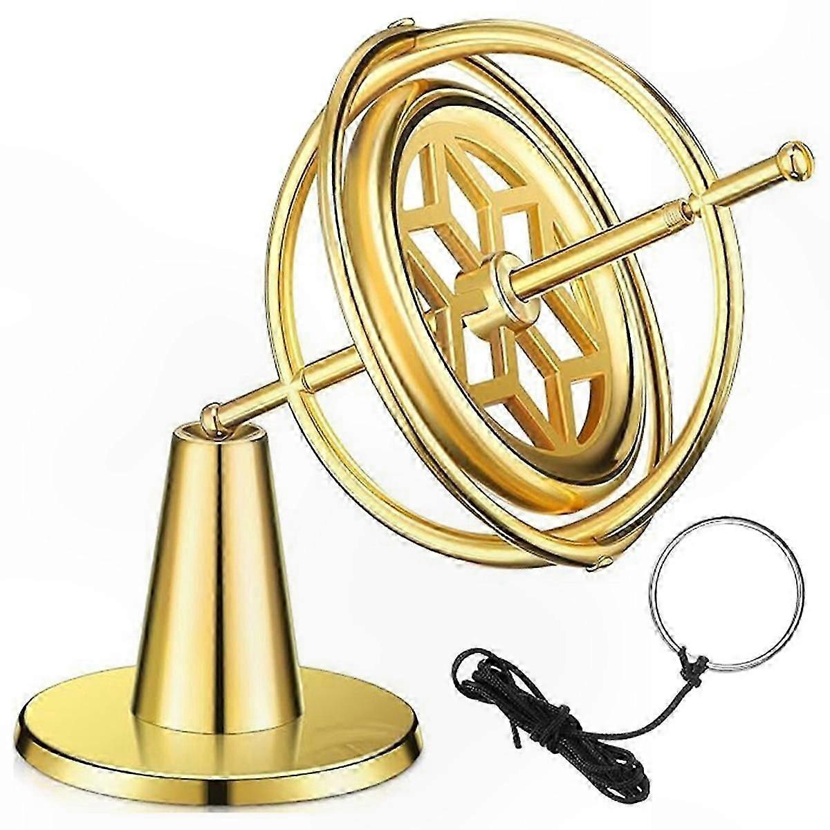 Colorful Self-Balancing Gyroscope Toy for Kids, Anti-Gravity Decompression Educational Spinner