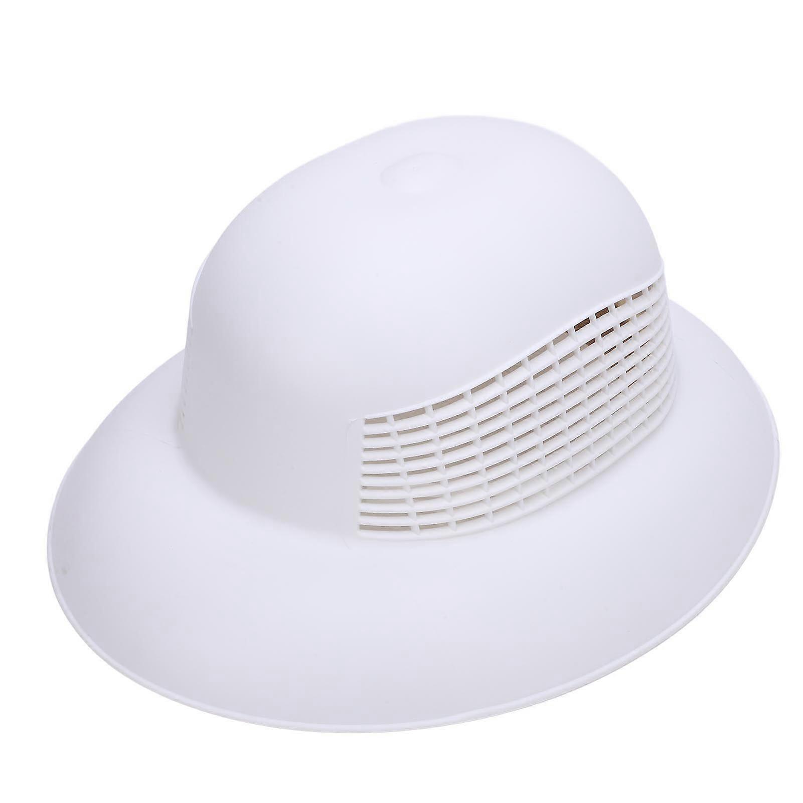 Beekeeping Hard Hat Plastic Vented Protective Beekeeping Cap Beekeeper Tool for Men Women White