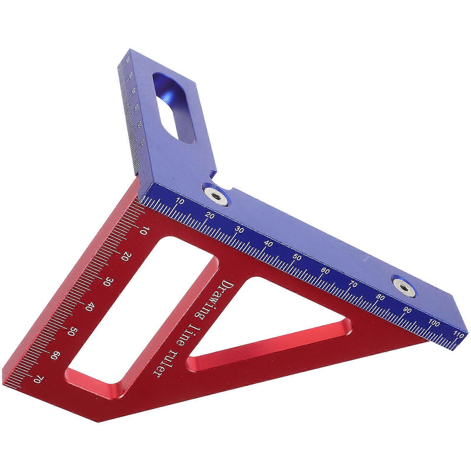 Angle Ruler Woodworking Protractor Triangle Ruler for Carpenter Tool