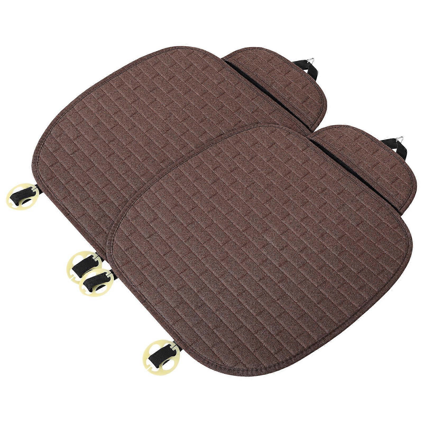 Automotive Seat Cushion Car Seat Protector with Non Slip Breathable Fabric 2Pcs
