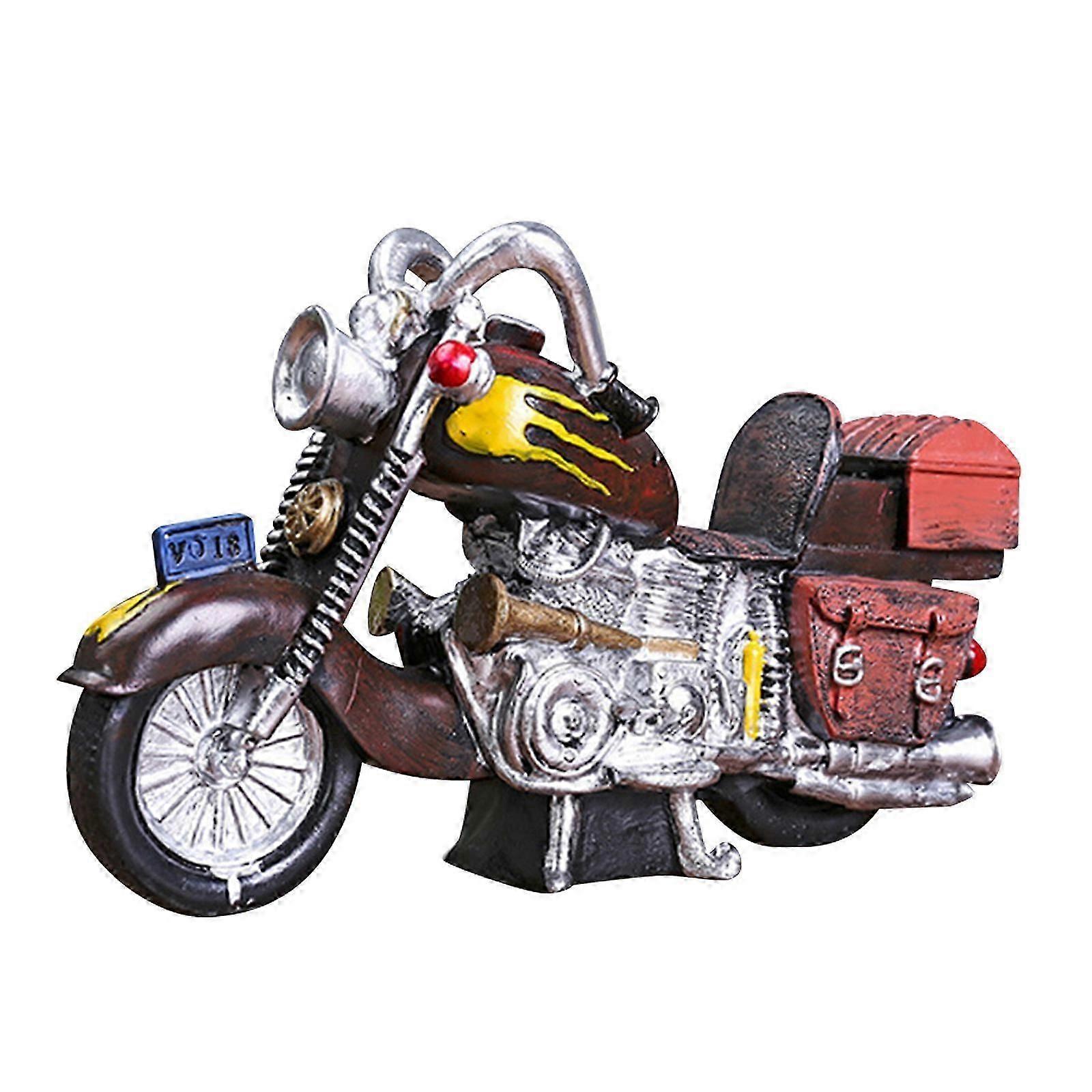 Motorcycle Miniature Vehicle Decoration,Resin Motorcycle for Home Decoration New